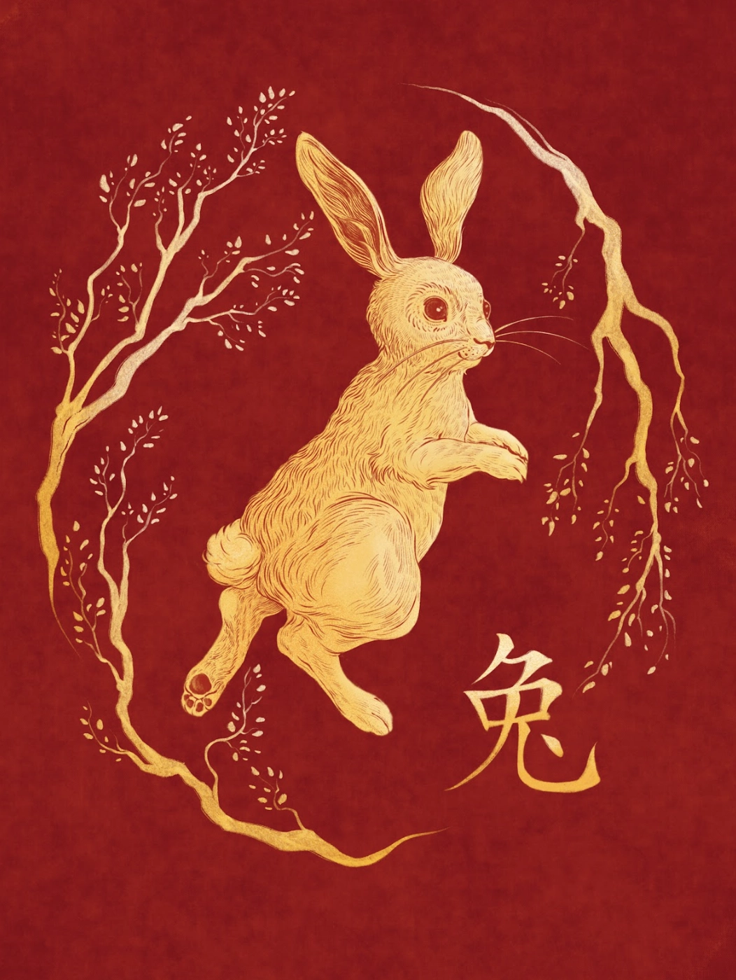 Ilustración de la baraja kamisama mosca